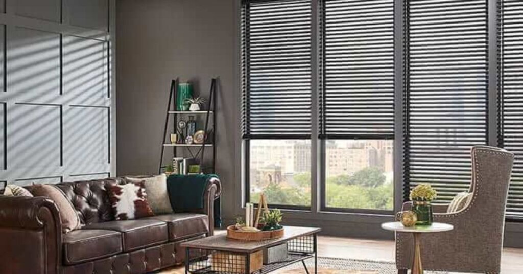 blinds | living room window treatments