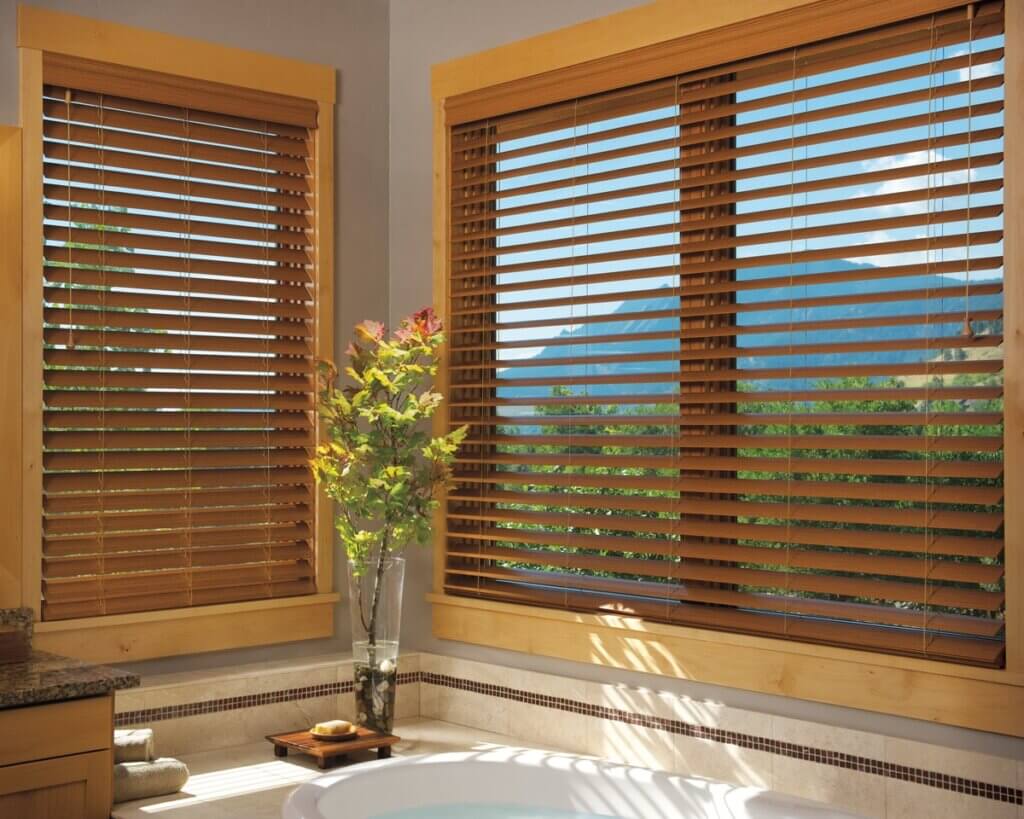 Real wood deals blinds