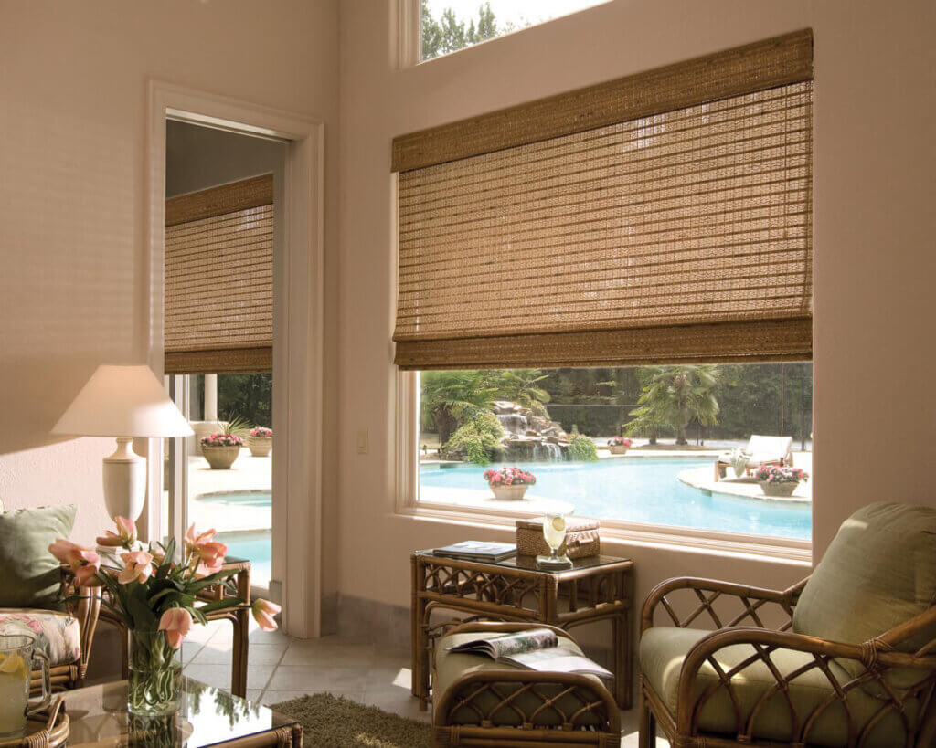 woven wood shades