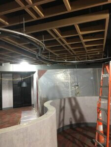 57-Foot Metal Coil Drapery Project