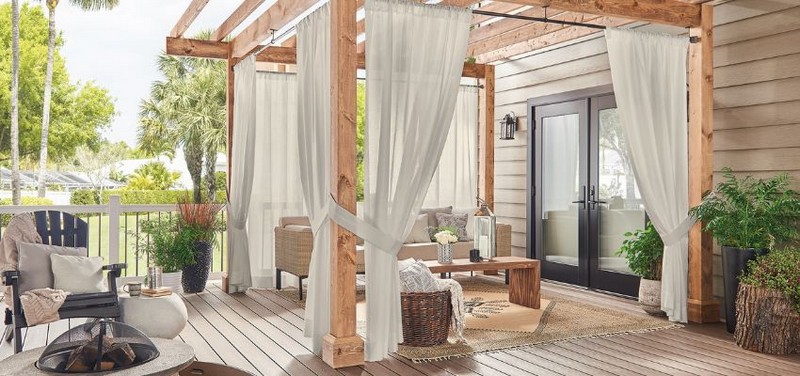 Drapes provide better insulation, light blockage, and noise reduction.