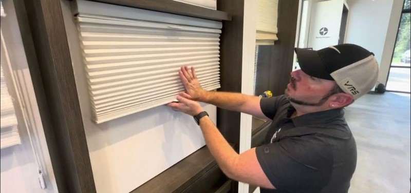 how to remove cellular shades