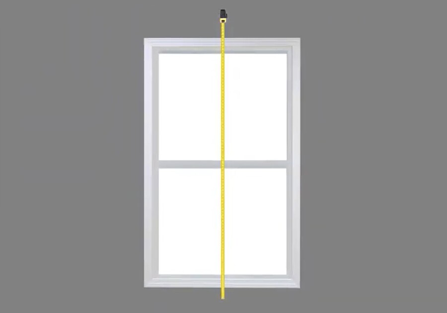 how to measure cellular shades -Measure the height