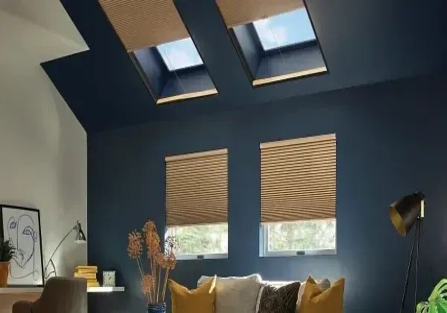 Graber skylight and standard cell shades