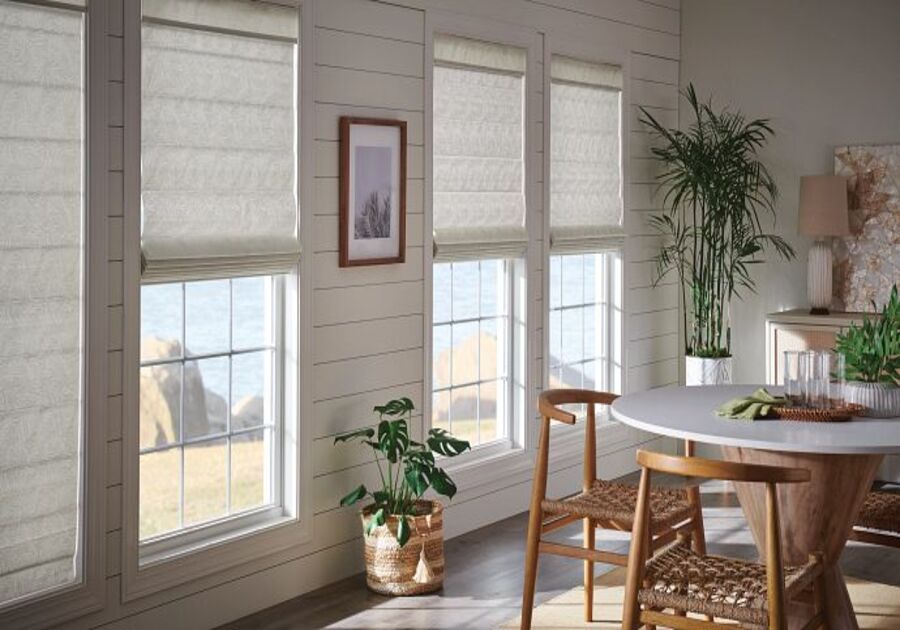 Sunroom window treatments