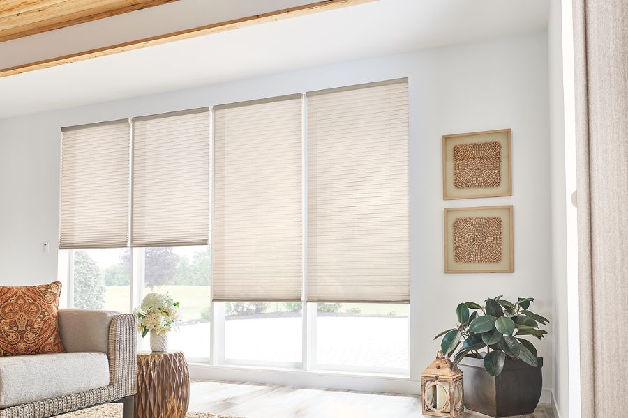 how to hang cellular shades