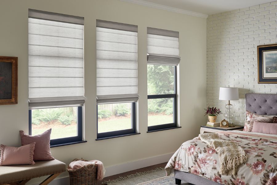 how to install roman shades